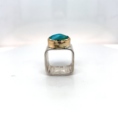 Turquoise TV ring