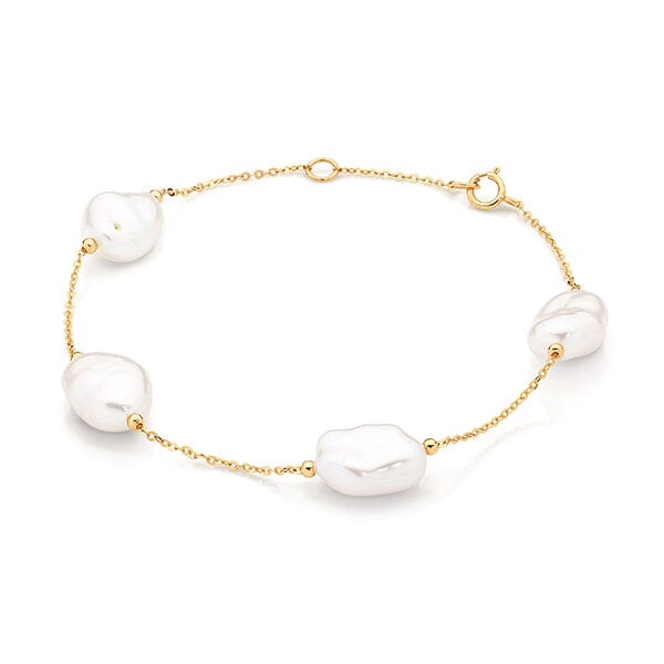 Pearl Droplets Bracelet