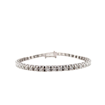 Natural Diamond Tennis Bracelet