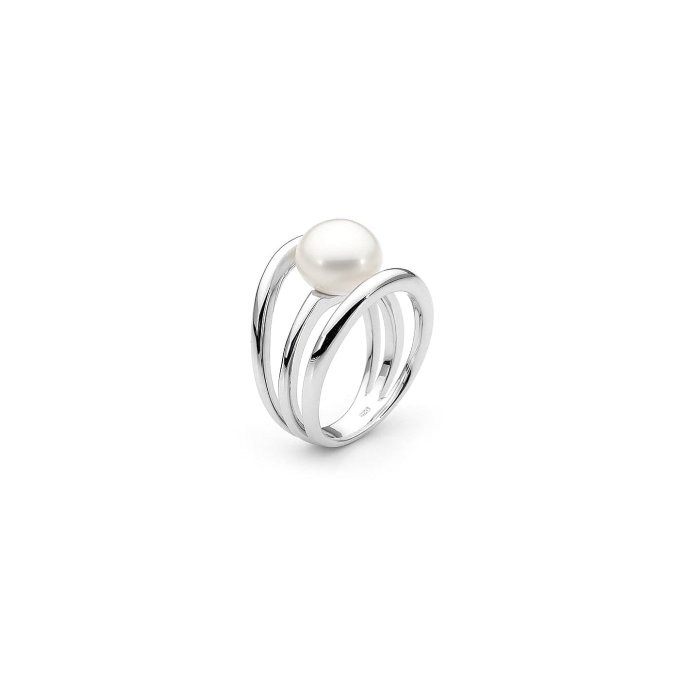 Silver Pearl Ring