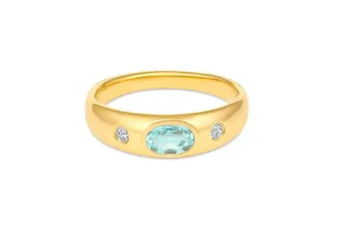 Aquamarine Ring