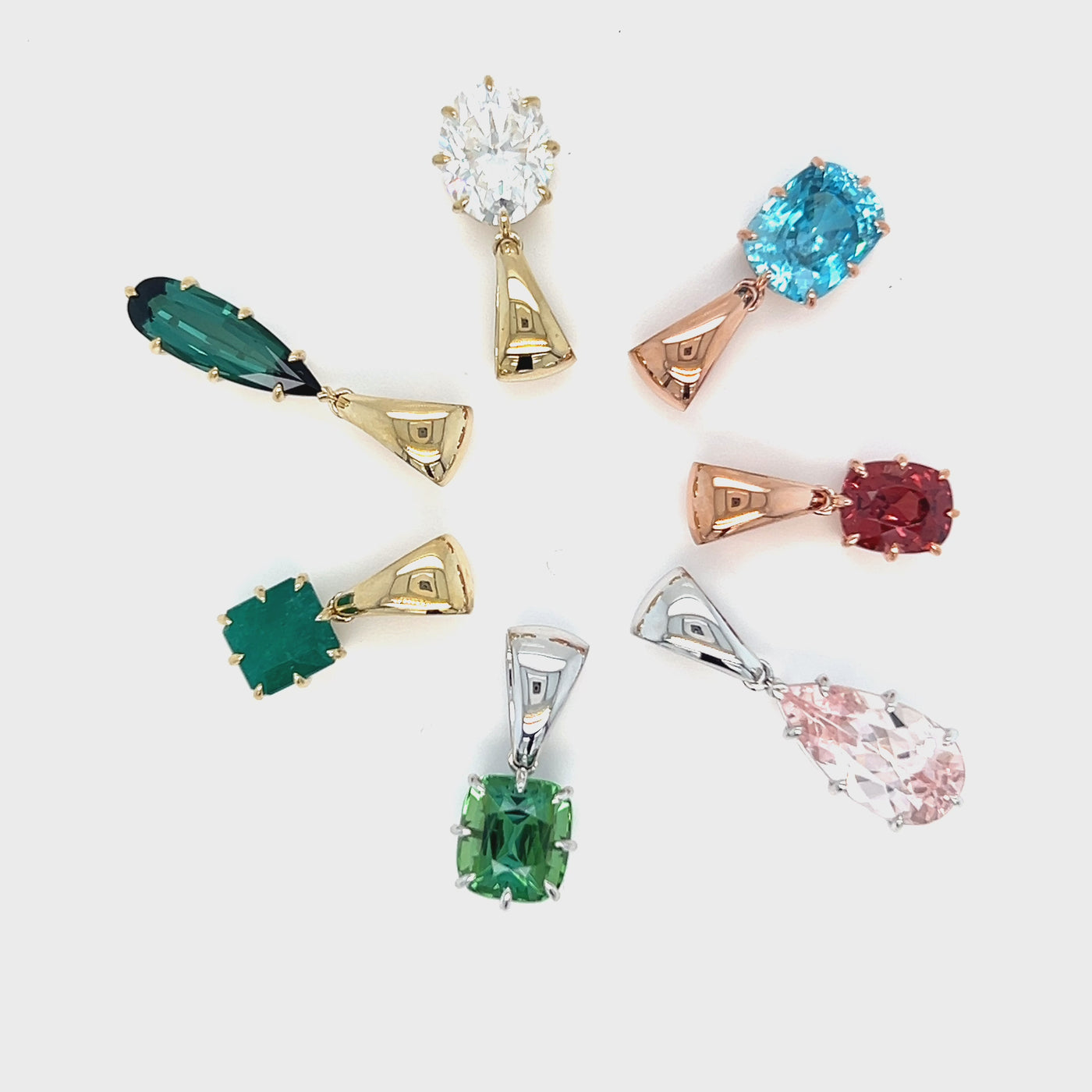 Green Tourmaline Pendant