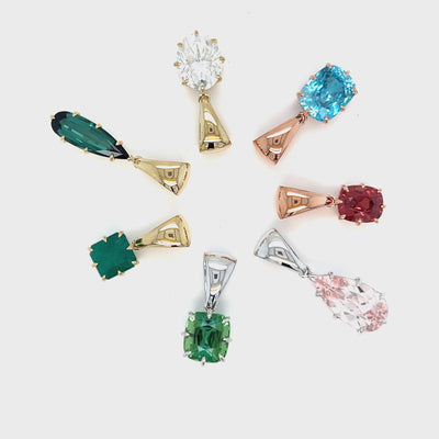 Green Tourmaline Pendant