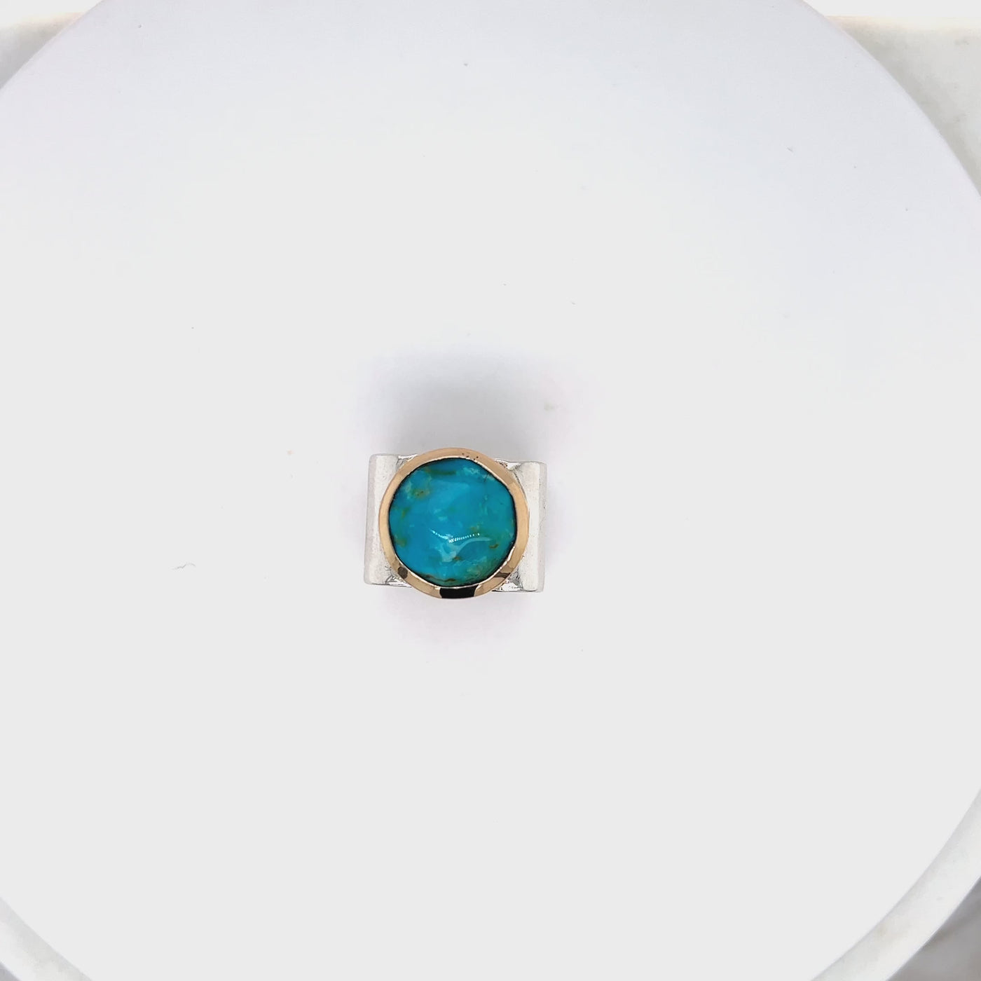 Turquoise TV ring