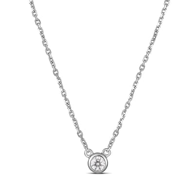 Solitaire Diamond Necklace